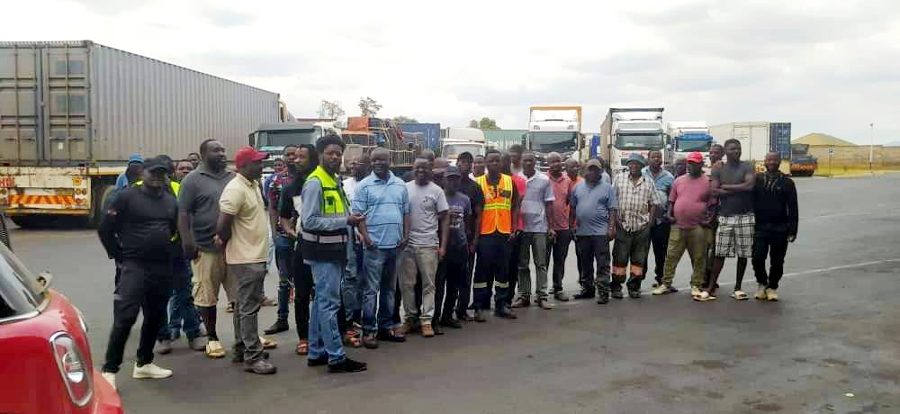 drivers at Dedza border.